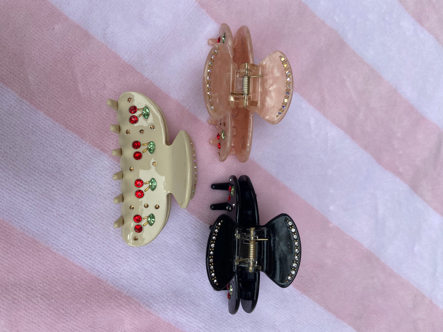 Cherry Blossom Claw Clips