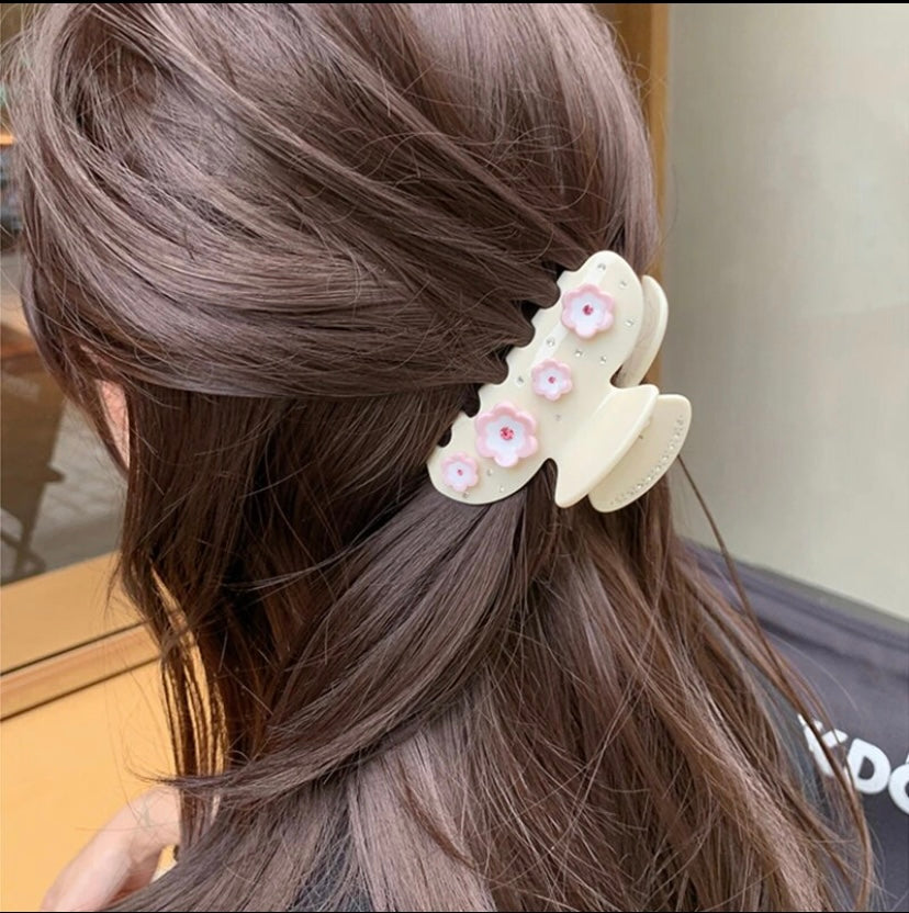 Whipped Blossom Claw Clip