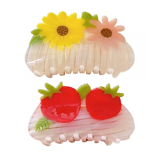 Strawberry Fields Forever Claw Clips