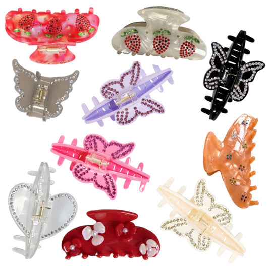 Butterfly Fields Claw Clips